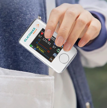 Glucometru pentru măsurarea glicemiei din sânge, neinvaziv GLUCOMAX